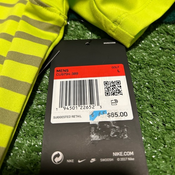 Nike Dri-FIT Vapor Men's Graphic Golf Polo Large - Picture 7 of 8